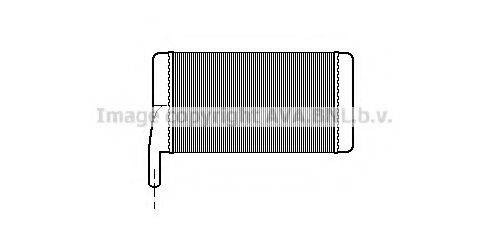 AVA QUALITY COOLING PR6012 Теплообмінник, опалення салону