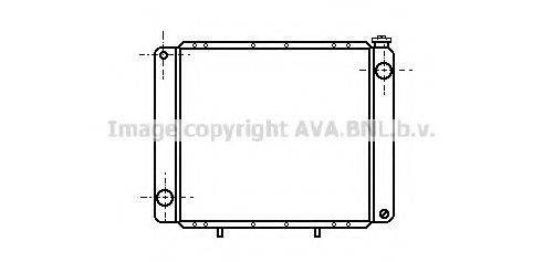 AVA QUALITY COOLING RT2031 Радіатор, охолодження двигуна