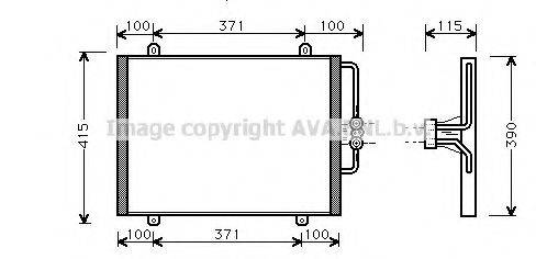 AVA QUALITY COOLING RT5201 Конденсатор, кондиціонер