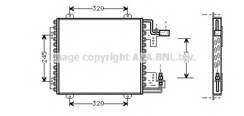 AVA QUALITY COOLING RT5210 Конденсатор, кондиціонер