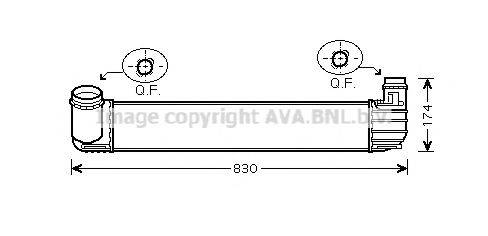 AVA QUALITY COOLING RTA4411 Інтеркулер