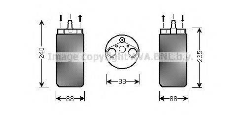 AVA QUALITY COOLING RTD453 Осушувач, кондиціонер