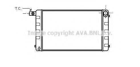 AVA QUALITY COOLING SB2004 Радіатор, охолодження двигуна