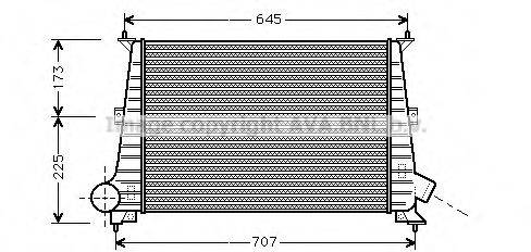 AVA QUALITY COOLING SB4047 Інтеркулер