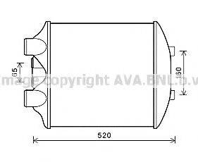 AVA QUALITY COOLING ST4040 Інтеркулер