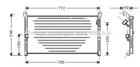 AVA QUALITY COOLING TO5130 Конденсатор, кондиціонер