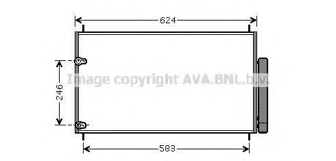 AVA QUALITY COOLING TO5405 Конденсатор, кондиціонер