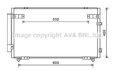 AVA QUALITY COOLING TOA5621D Конденсатор, кондиціонер