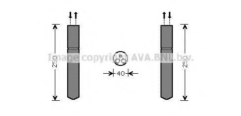 AVA QUALITY COOLING TOD415 Осушувач, кондиціонер