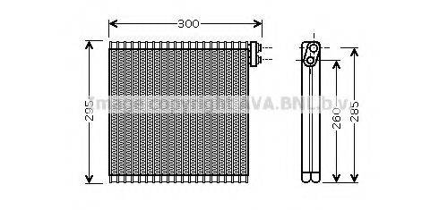 AVA QUALITY COOLING TOV483 Випарник, кондиціонер