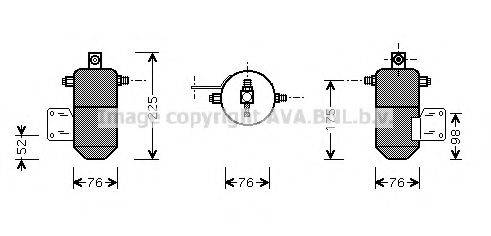 AVA QUALITY COOLING VLD032 Осушувач, кондиціонер