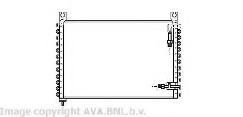 AVA QUALITY COOLING VO5112 Конденсатор, кондиціонер