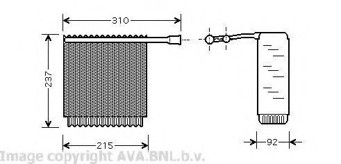 AVA QUALITY COOLING VOV125 Випарник, кондиціонер