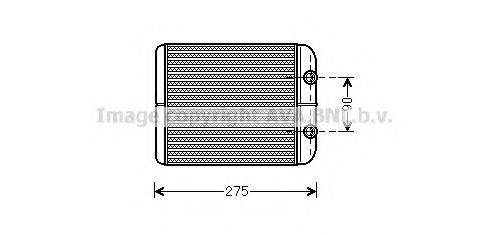 AVA QUALITY COOLING VW6301 Теплообмінник, опалення салону