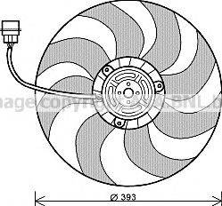 AVA QUALITY COOLING VW7526 Вентилятор, охолодження двигуна