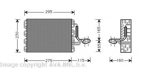 AVA QUALITY COOLING VWV168 Випарник, кондиціонер