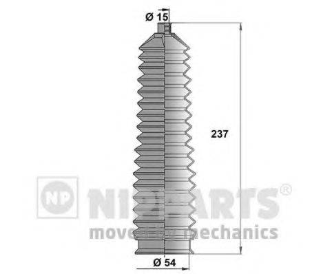 NIPPARTS J2840304 Комплект пильника, рульове керування