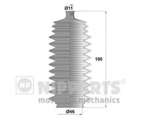 NIPPARTS J2841011 Комплект пильника, рульове керування