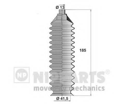 NIPPARTS J2843007 Комплект пильника, рульове керування