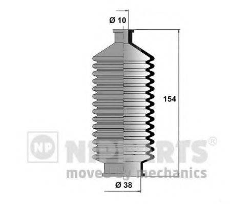 NIPPARTS J2846000 Комплект пильника, рульове керування