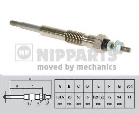 NIPPARTS J5712021 Свічка розжарювання