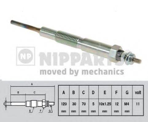 NIPPARTS J5713010 Свічка розжарювання