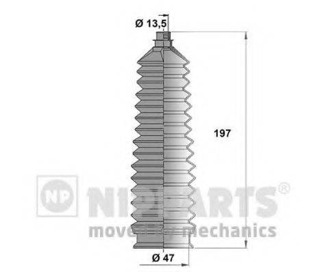 NIPPARTS N2840309 Комплект пильника, рульове керування