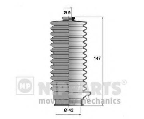 NIPPARTS N2841018 Комплект пильника, рульове керування