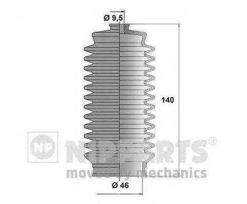 NIPPARTS N2842036 Комплект пильника, рульове керування