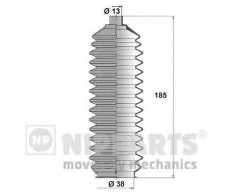 NIPPARTS N2843020 Комплект пильника, рульове керування