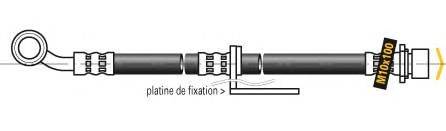 MGA F5236 Гальмівний шланг