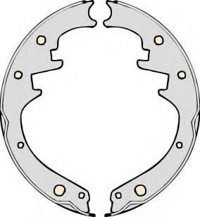 MGA M707 Комплект гальмівних колодок