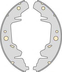 MGA M739 Комплект гальмівних колодок