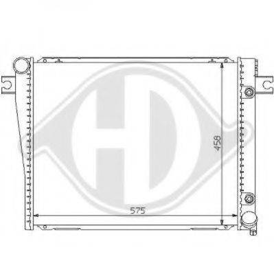 DIEDERICHS 8102178 Радіатор, охолодження двигуна