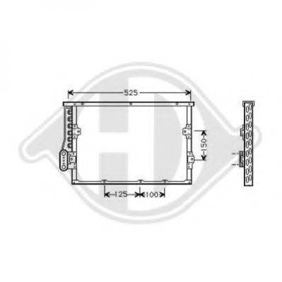 DIEDERICHS 8121303 Конденсатор, кондиціонер