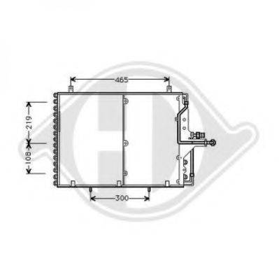 DIEDERICHS 8161301 Конденсатор, кондиціонер