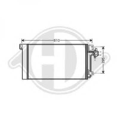 DIEDERICHS 8227200 Конденсатор, кондиціонер