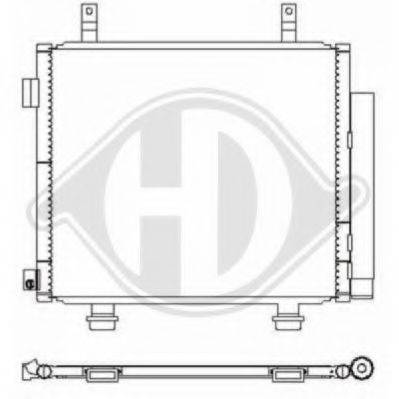 DIEDERICHS 8640500 Конденсатор, кондиціонер