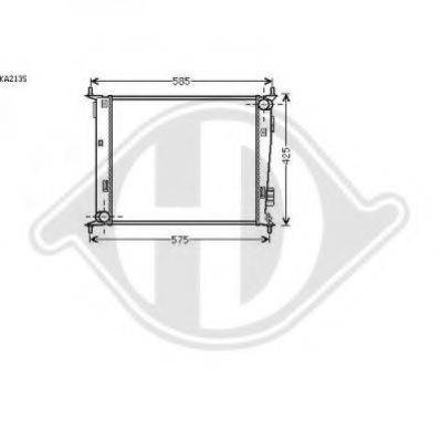DIEDERICHS 8652605 Радіатор, охолодження двигуна