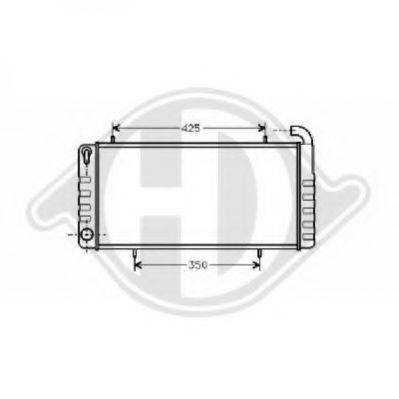 DIEDERICHS 8701907 Радіатор, охолодження двигуна
