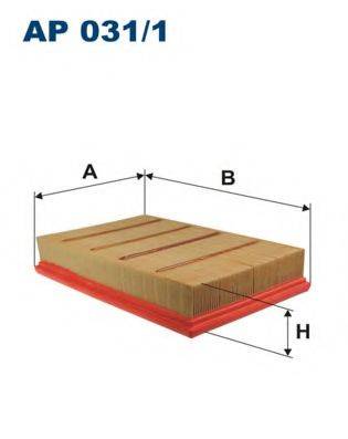 FILTRON AP0311 Повітряний фільтр