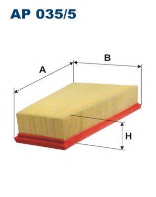 FILTRON AP0355 Повітряний фільтр