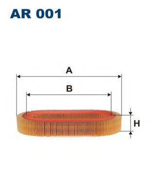 FILTRON AR001 Повітряний фільтр