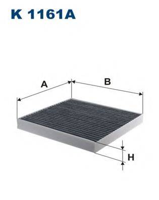 FILTRON K1161A Фільтр, повітря у внутрішньому просторі