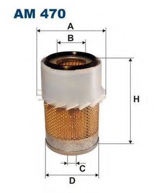 FILTRON AM470 Повітряний фільтр