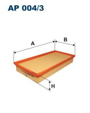 FILTRON AP0043 Повітряний фільтр