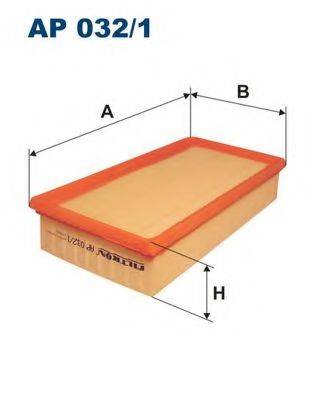 FILTRON AP0321 Повітряний фільтр