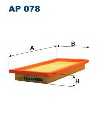 FILTRON AP078 Повітряний фільтр