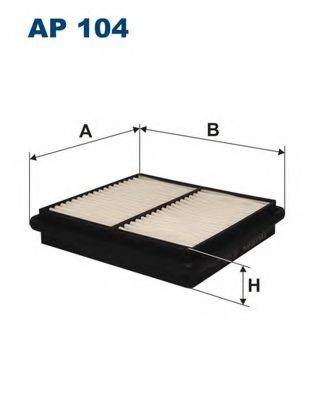 FILTRON AP104 Повітряний фільтр