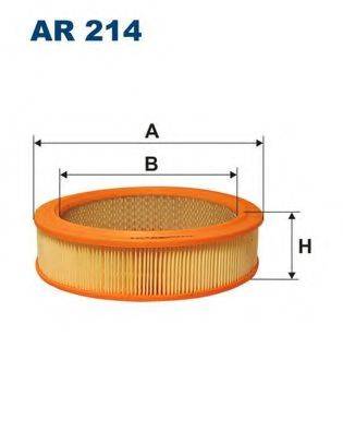 FILTRON AR214 Повітряний фільтр